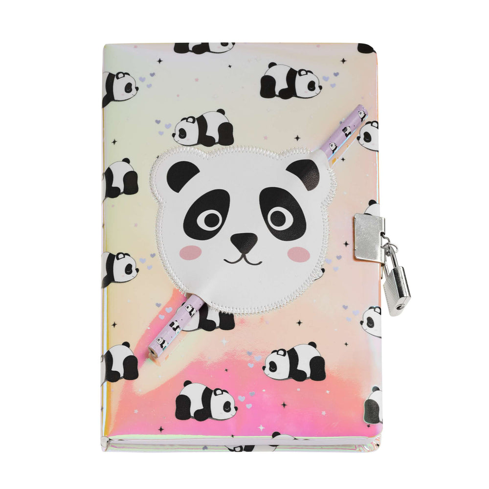 Holografický deník se zámkem – Panda