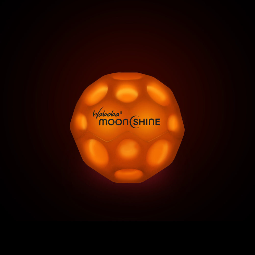 Svítící míček Moonshine Ball – oranžový