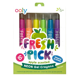 Neonové voňavé gelové fixy – Fresh Pick, sada 6 ks
