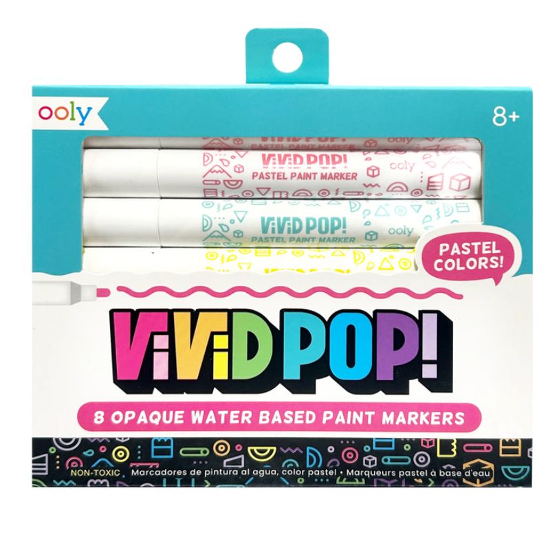 Pastelové popisovače – Vivid Pop, sada 8 ks