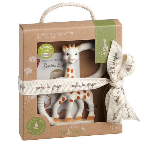 Weicher Beißring Sophie die Giraffe  - So'Pure - Tublu.de