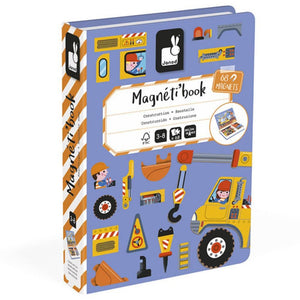 Magnetické puzzle Magnetibook – staveniště