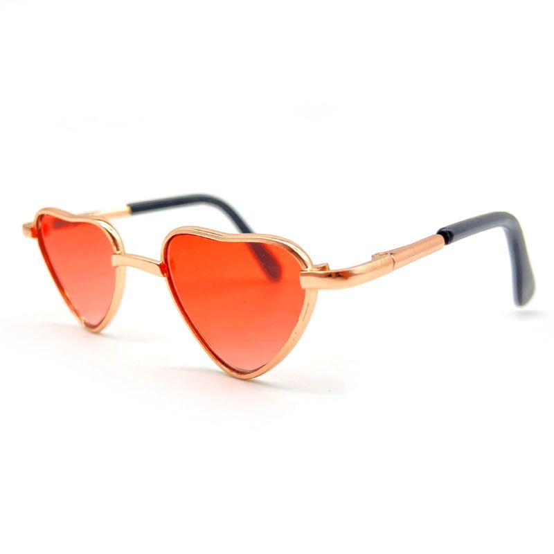 Herzförmige Brille für Alpakas – Red - Tublu.de