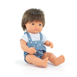 Panenka kluk My Friends & Me – Evropan hnědovlasý 38 cm
