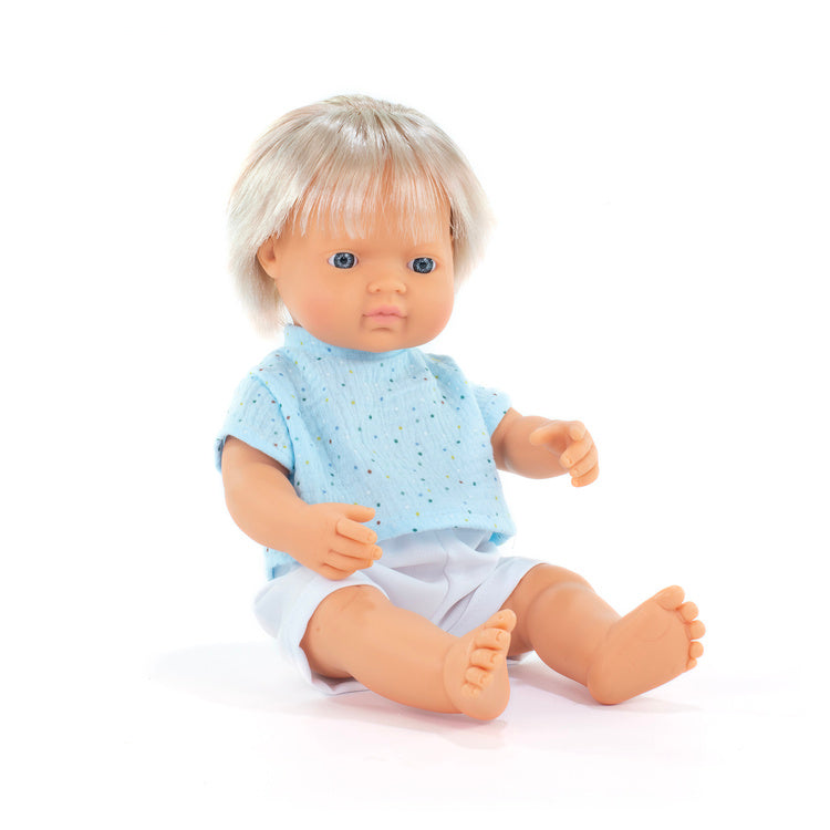 Panenka kluk My Friends & Me – Evropan světlovlasý 38 cm
