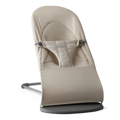 Dětské lehátko BALANCE SOFT WOVEN/JERSEY Tri Fabric – Pískově šedé