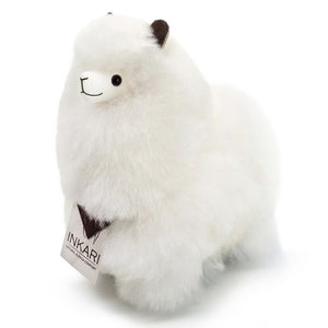 Plyšová alpaka Naturals – Ivory White 23 cm