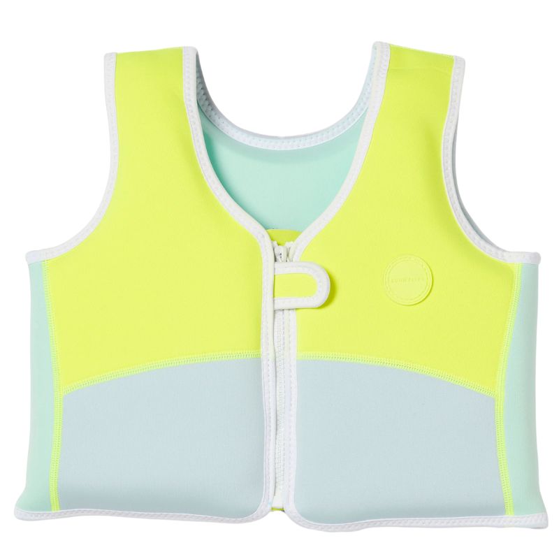Plavecká vesta – Aqua Neon Yellow 1–2 roky