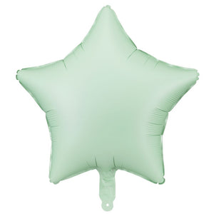 Fóliový balónek – Zelená hvězda 48 cm