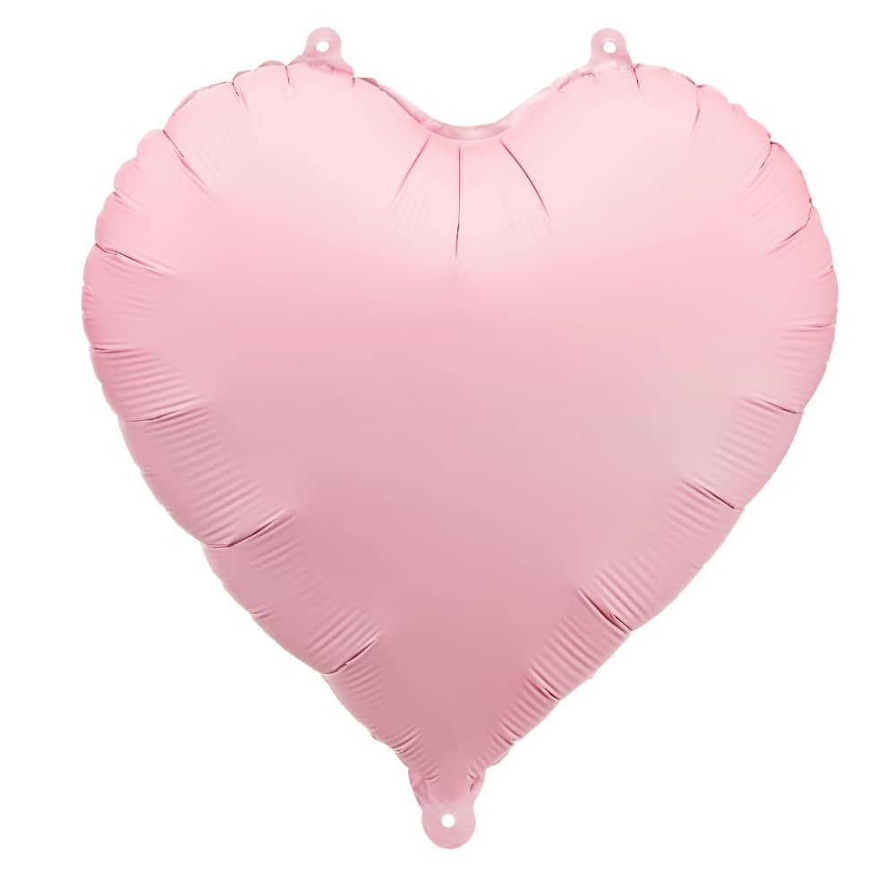 Fóliový balónek – Růžové srdce 48 cm