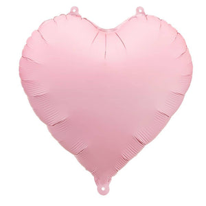 Fóliový balónek – Růžové srdce 48 cm