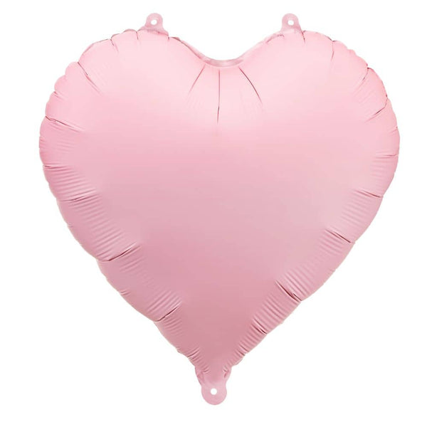 Fóliový balónek – Růžové srdce 48 cm