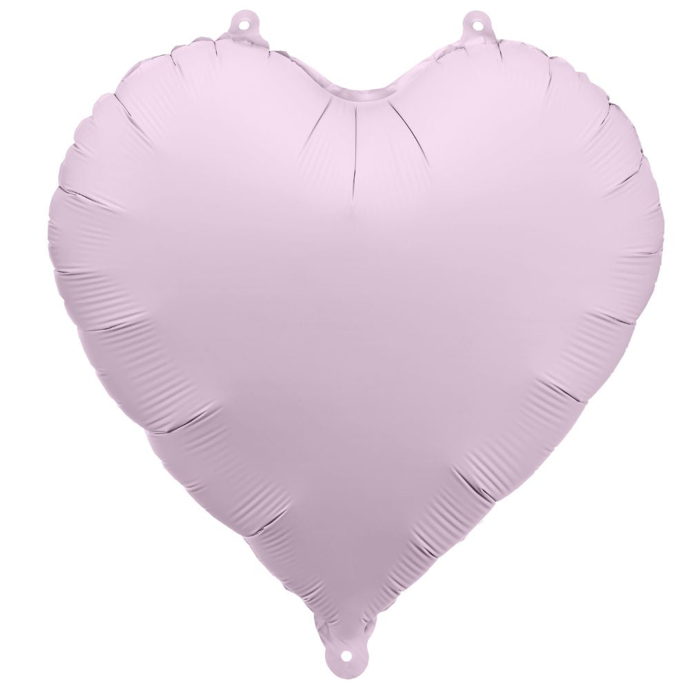 Fóliový balónek – Fialové srdce 48 cm