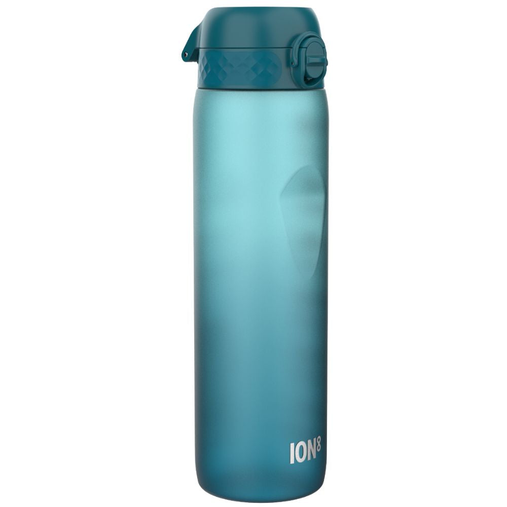 Láhev na pití 1000 ml – Motivátor Přechod Deep Teal/Sonic Blue