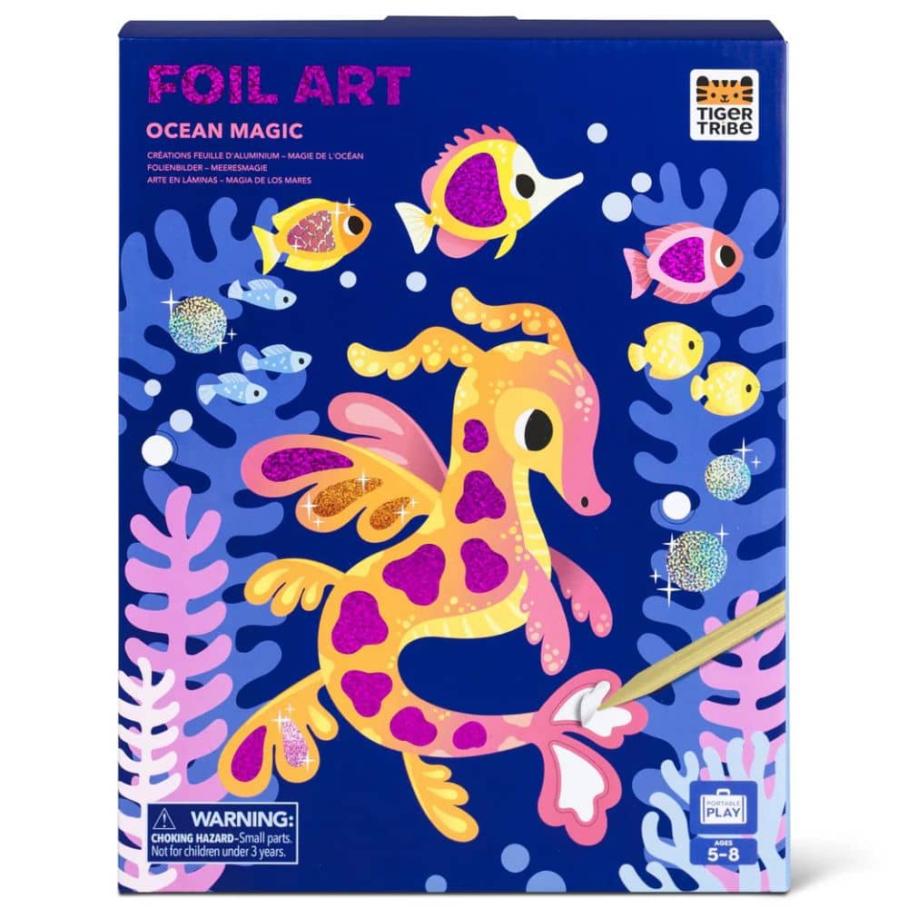 Kreativní sada s přenosovou fólií – Magický oceán