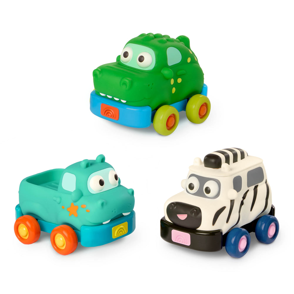 Sada 3 autíček na pohon – Safari Speedsters