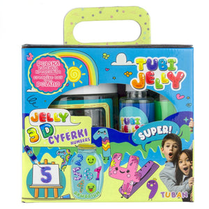 Tubi Jelly sada 6 barev + malé akvárium – Čísla