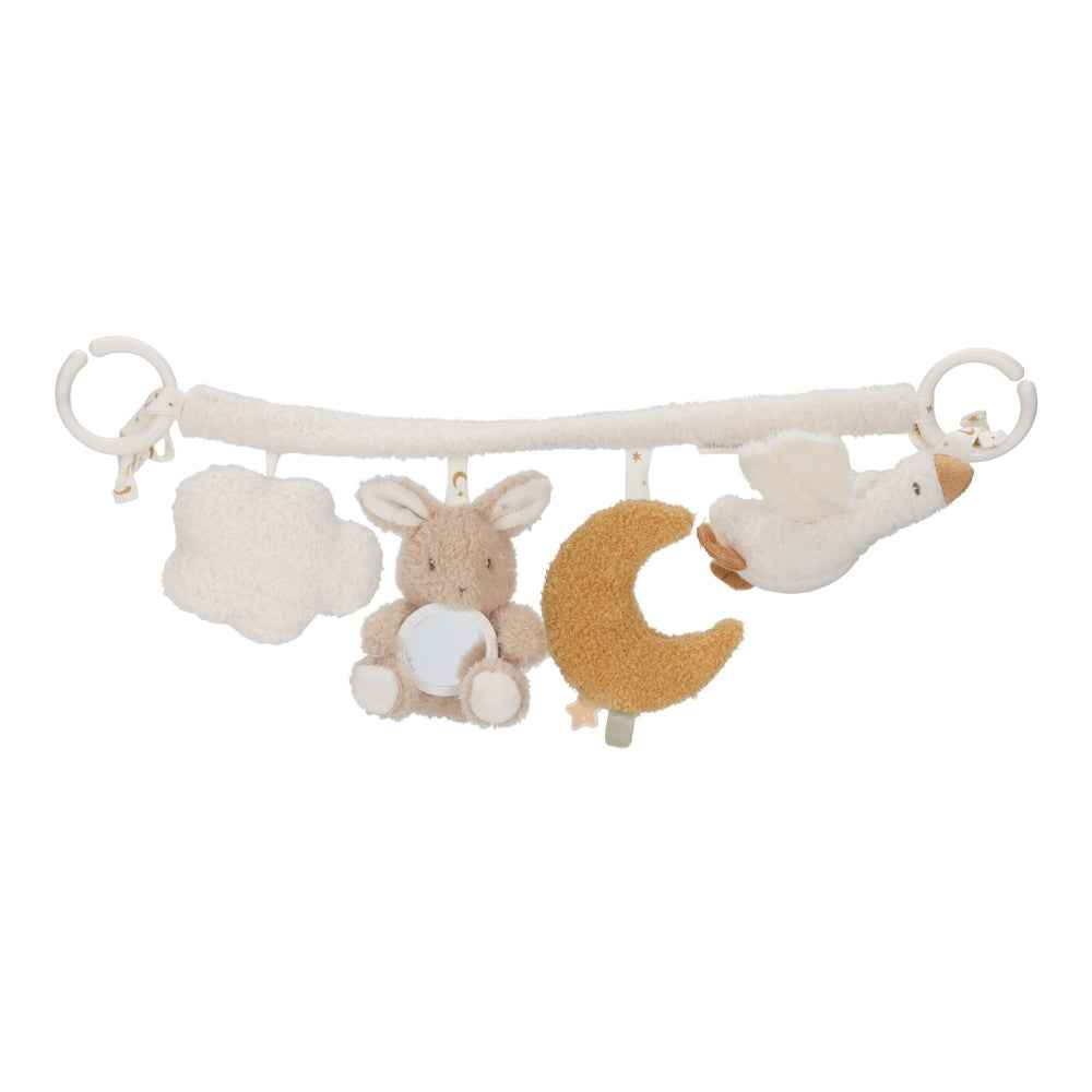 Zawieszka interaktywna do wózka/fotelika Little Dutch - Newborn Naturals
