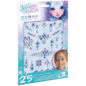 Krystalové nalepovací tetování – Iceana, 25 kusů