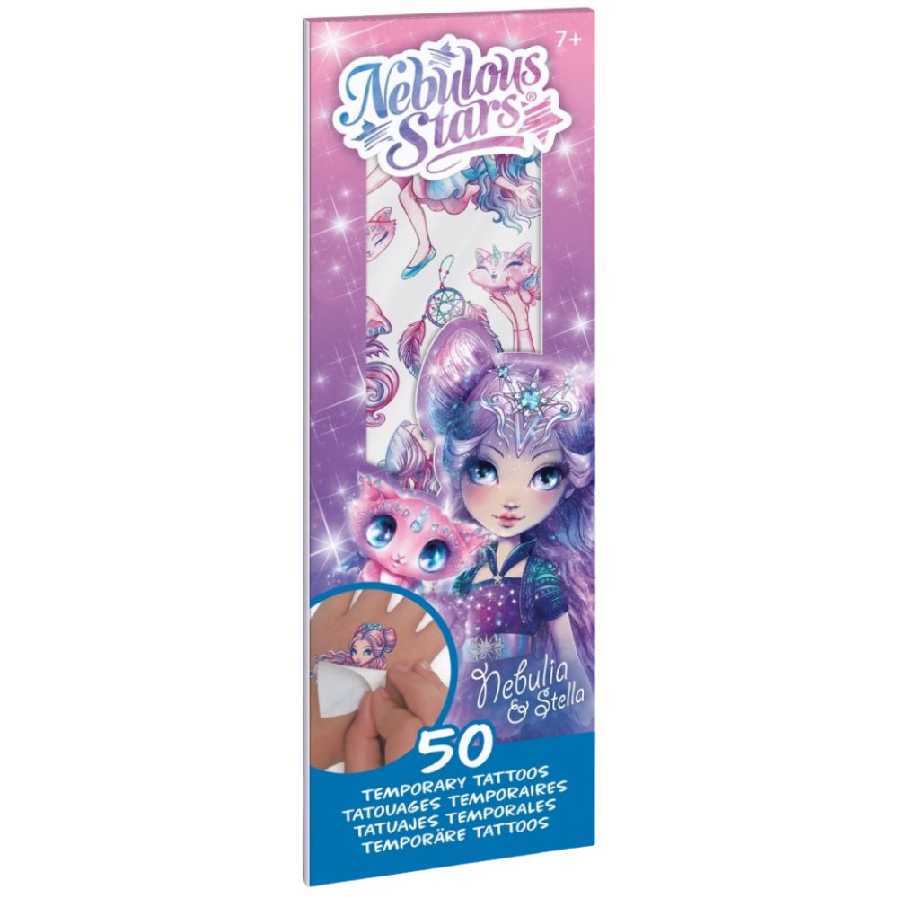 Tetování pro děti – Nebulia, 50 kusů