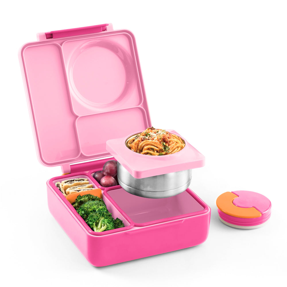 Lunchbox s termoskou OmieBox – Pixie Pink