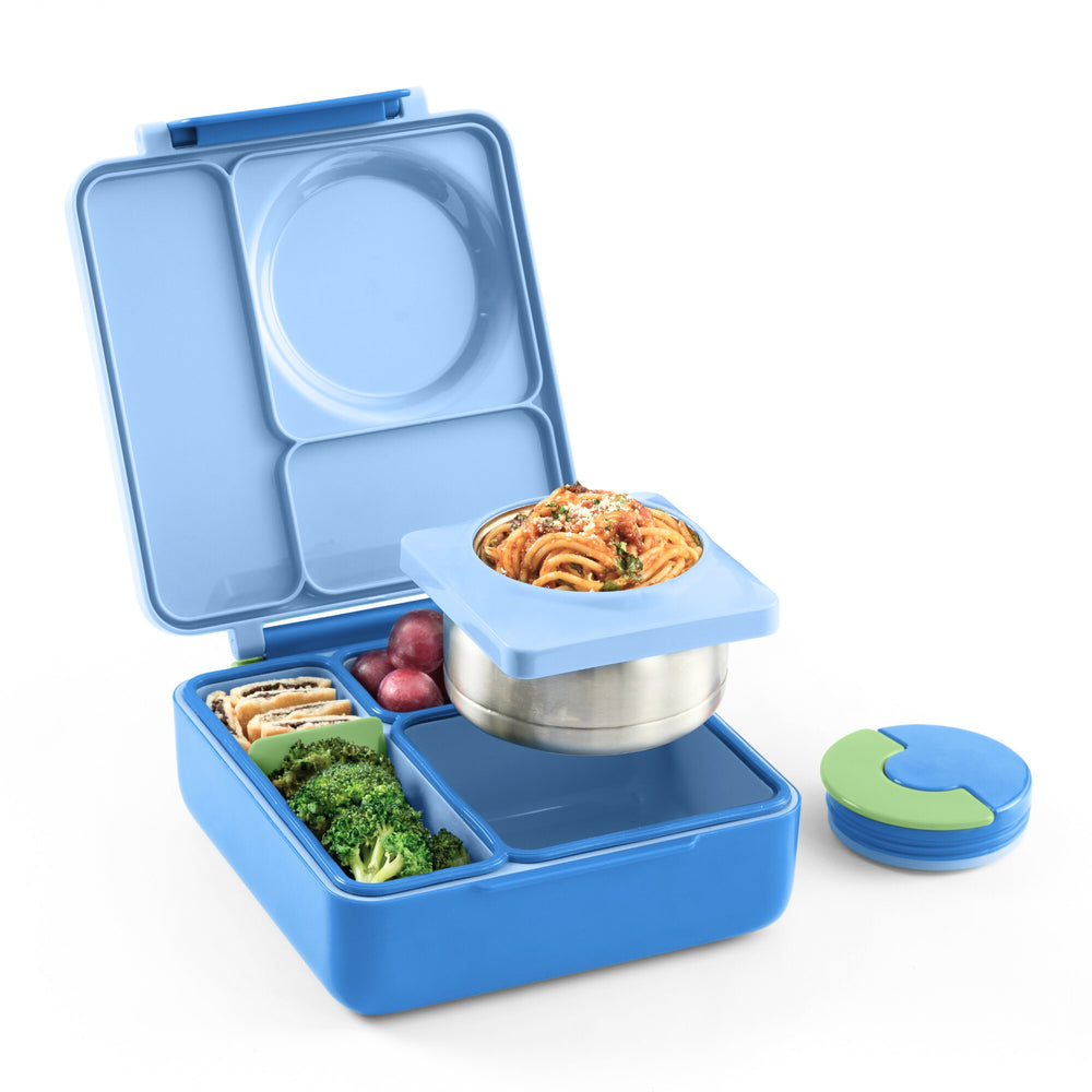 Lunchbox s termoskou OmieBox – Sea Blue
