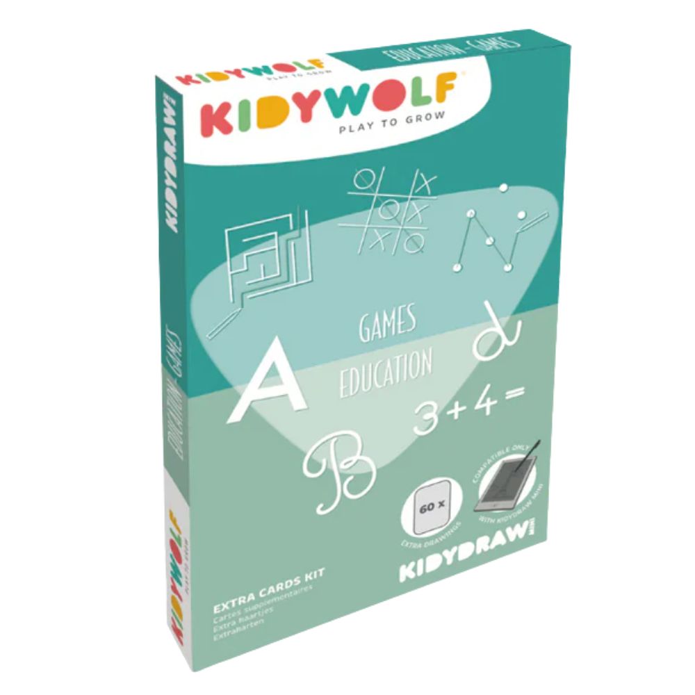 Náhradní karty pro mini tablet Kidydraw – Hry a vzdělávání, 60 kusů