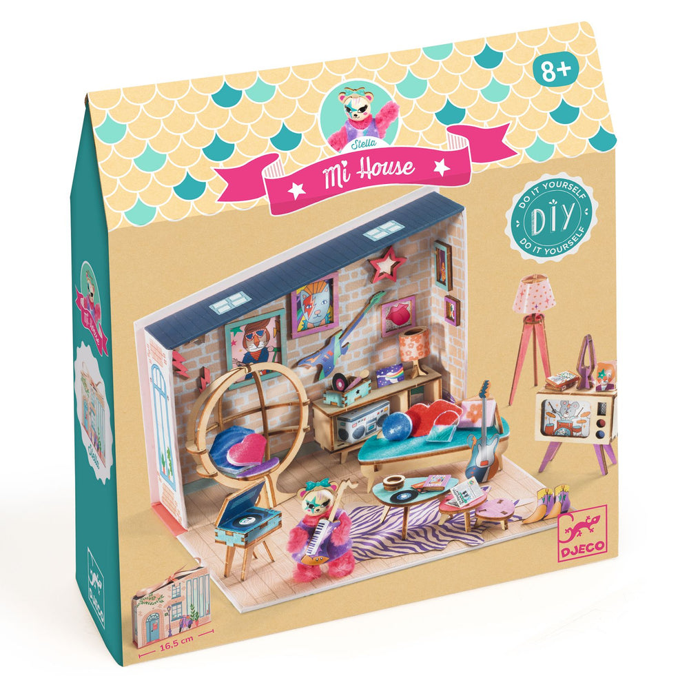 MI HOUSE sada Udělej si sám – Mini domeček STELLA
