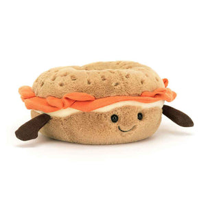 Pluszowy Zabawny Bajgiel Jellycat 14 cm