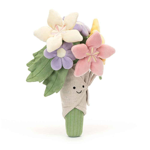 Pluszowy Wesoły Bukiet Kwiatów Jellycat 31 cm