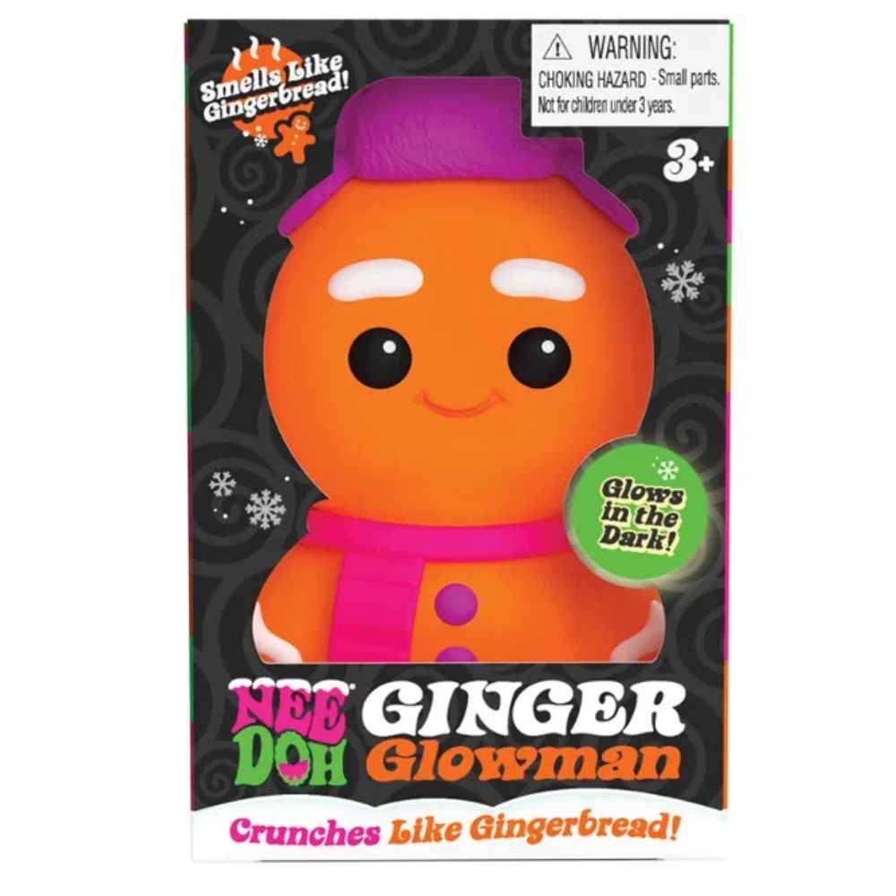 Sensoryczny gniotek Schylling - Ginger Glowman Needoh
