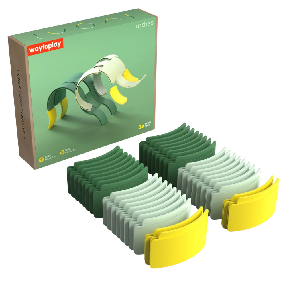 Stavebnice Creator Set – Oblouky, 36 dílků