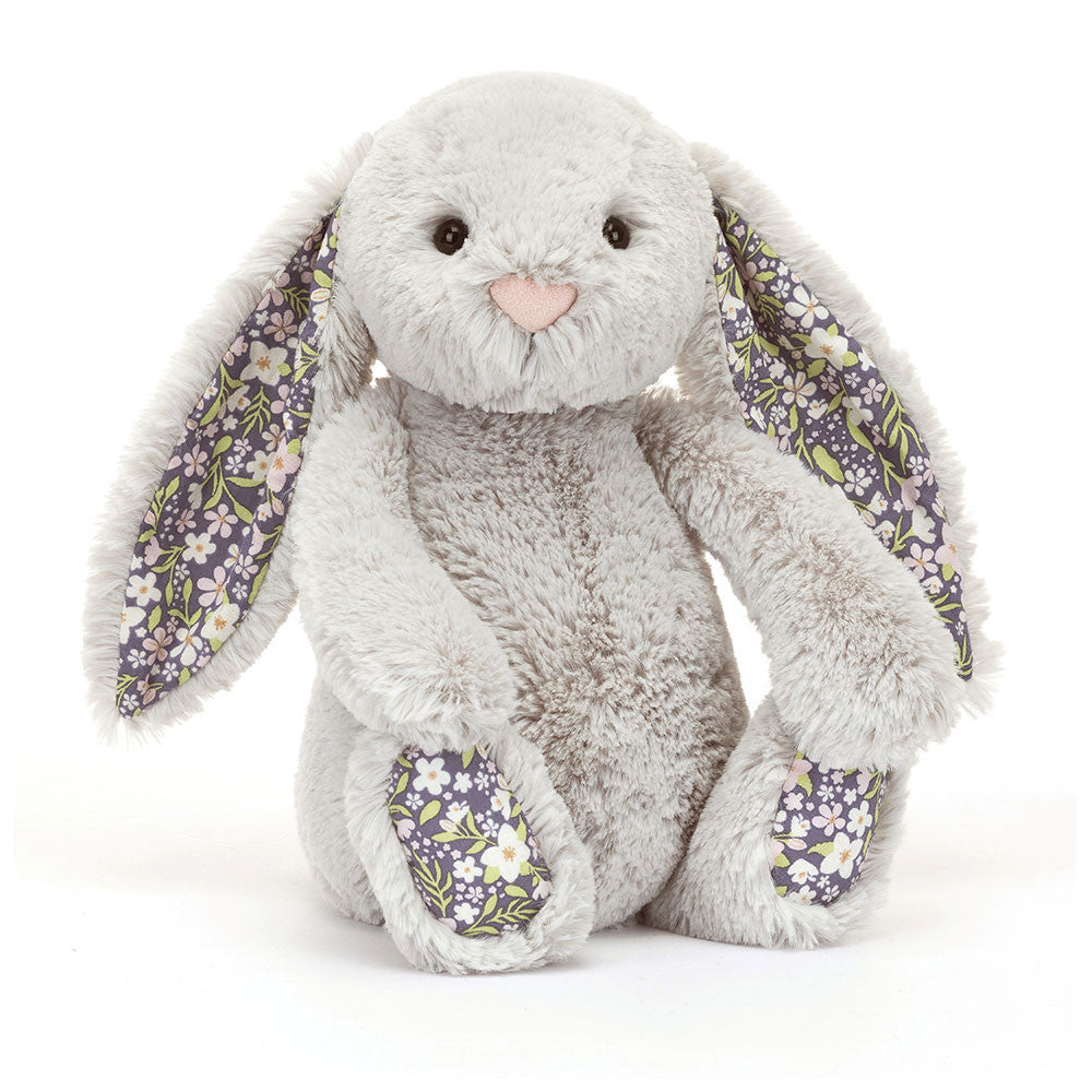 Plyšový zajíček – Blossom Silver Bunny Bloom (31 cm)