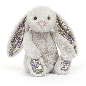 Plyšový zajíček – Blossom Silver Bunny Bloom (31 cm)
