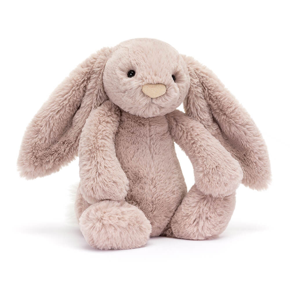 Plyšový králíček LUX – Pudrově růžový 31 cm