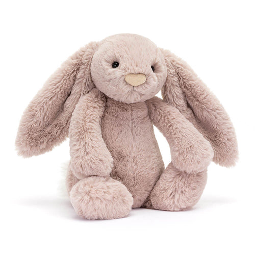Plyšový králíček LUX – Pudrově růžový 31 cm