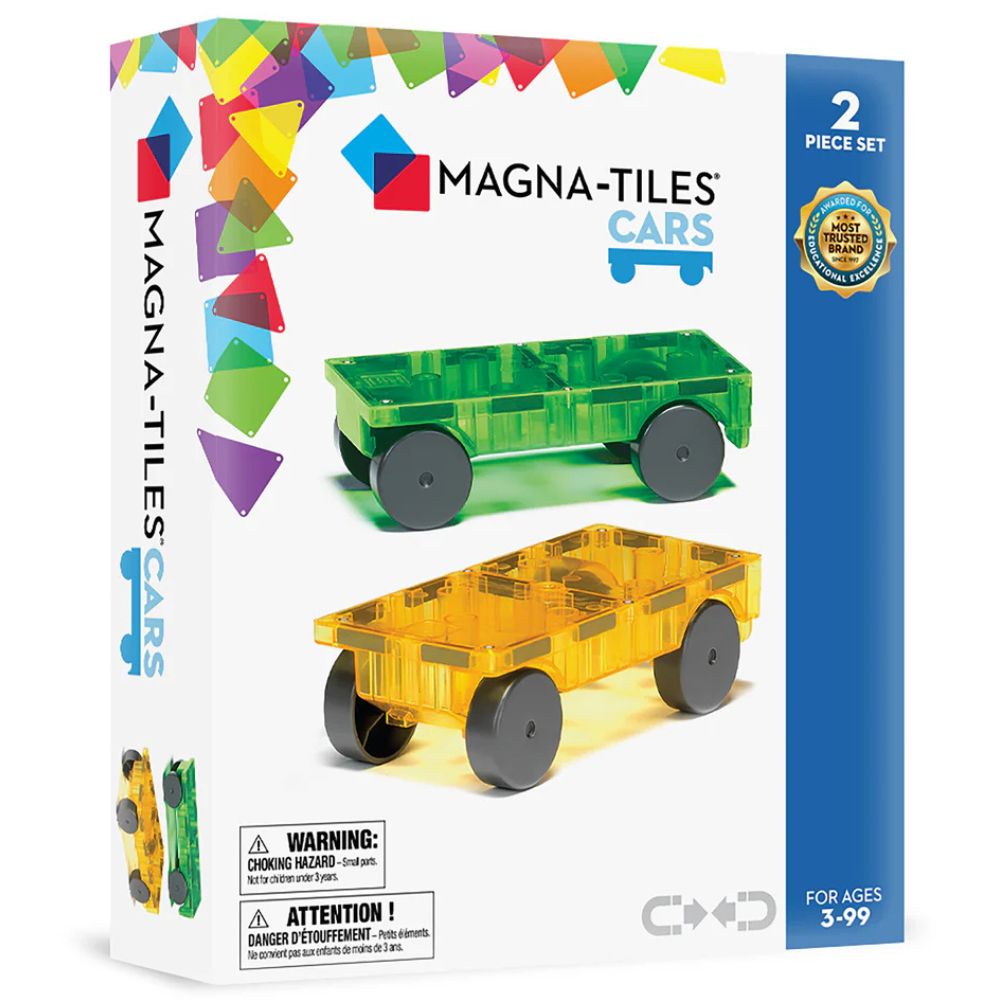 Magnetické kostky – Cars 2, zelená a žlutá