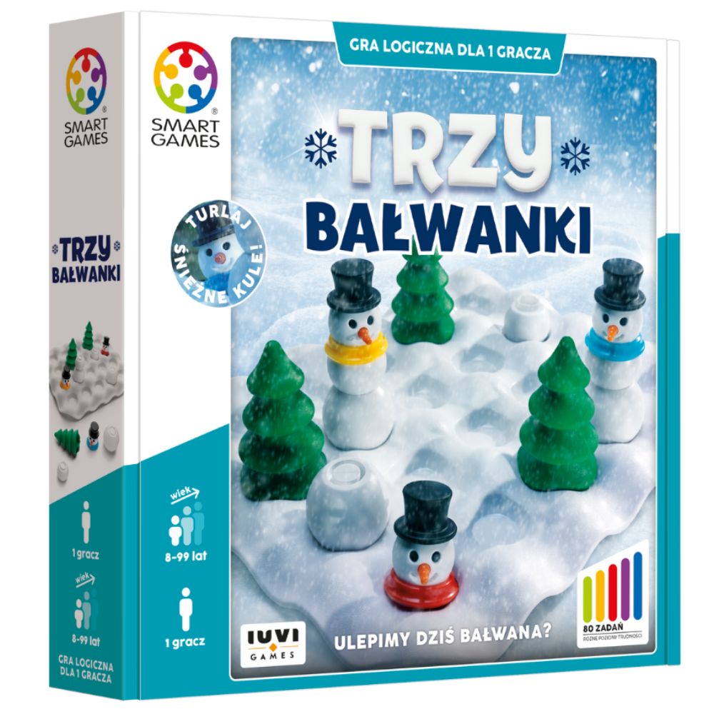 Logická hra – Tři sněhuláci (PL)