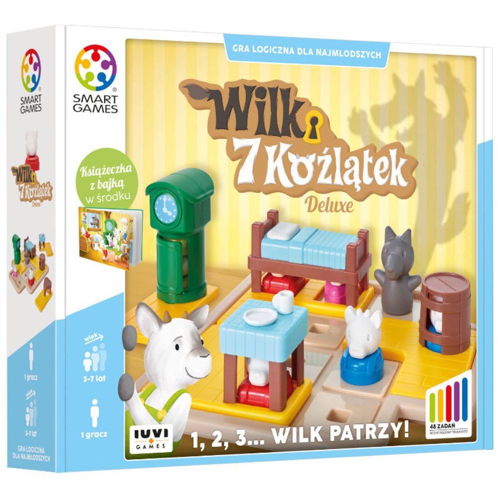 Logická hra – Vlk a sedm kůzlatek (PL)