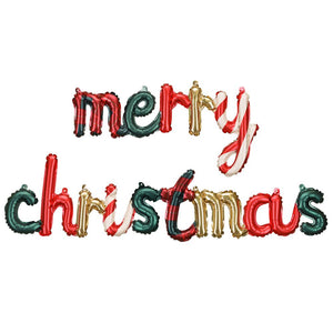 Fóliový balónek – Merry Christmas 143 x 25 cm
