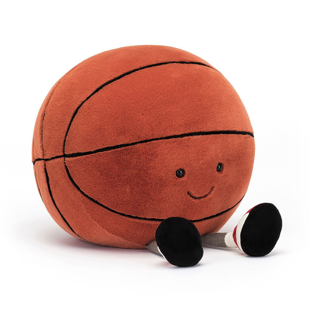 Plyšový basketbalový míč 25 cm