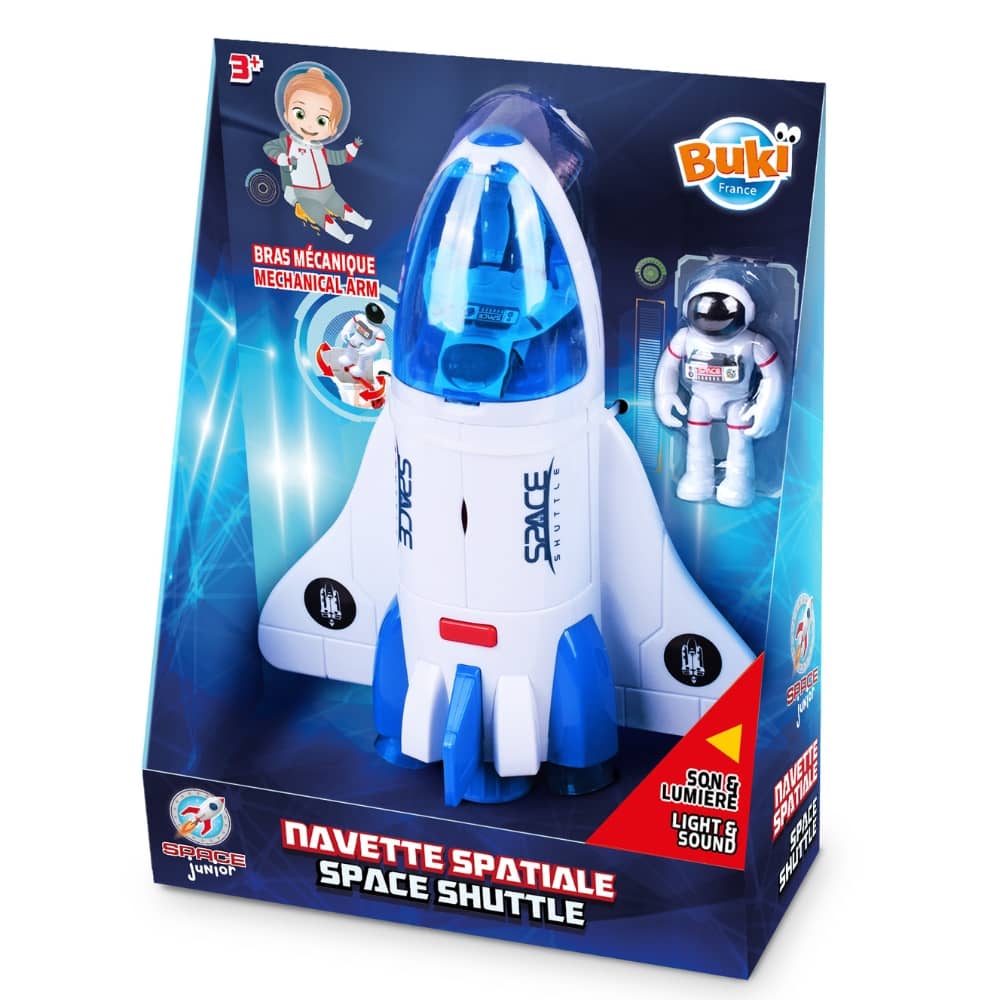 Vesmírná raketa s astronautem