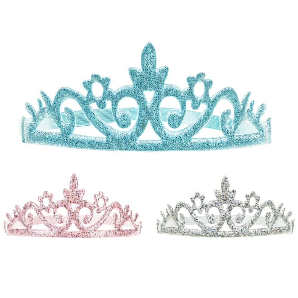 Pružná čelenka – Koruna pro princezny, 3 kusy