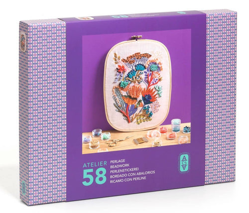Výtvarná sada pro korálkovou výšivku – AGA Atelier 58