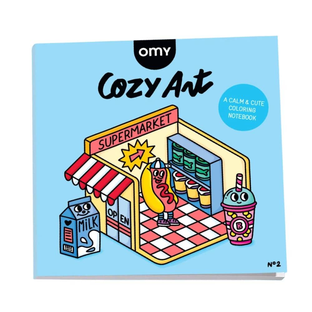 Omalovánky Cozy Art – supermarket