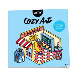 Omalovánky Cozy Art – supermarket