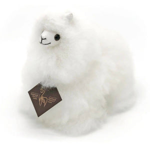 Načechraný plyšák Alpaka Naturals – Ivory 15 cm
