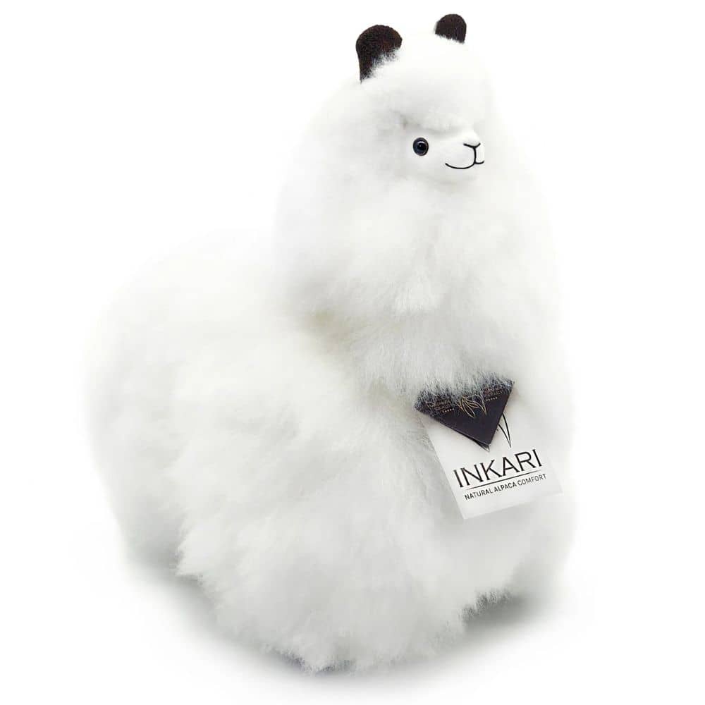 Plyšový maskot Alpaka Naturals – Ivory White 32 cm