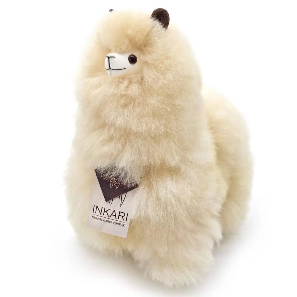 Plyšový maskot Alpaka Naturals – Blond 32 cm