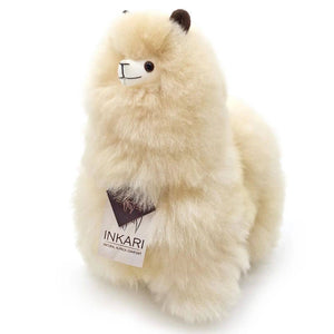 Plyšový maskot Alpaka Naturals – Blond 32 cm